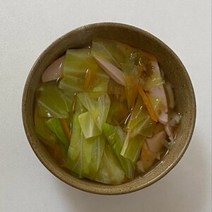 鍋で作る豚汁(^0_0^)ﾌﾞﾋ前日は水炊きで